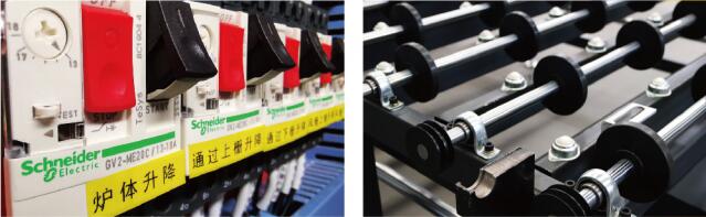 SC-GP通過式強制對流單室節(jié)能鋼化爐細節(jié)圖